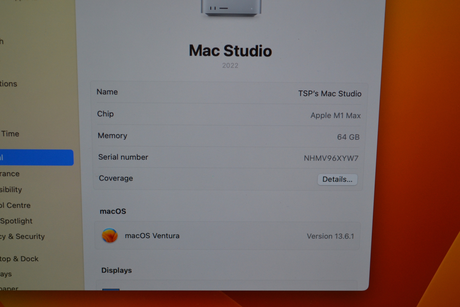 Apple Mac Studio M1 Max 3
