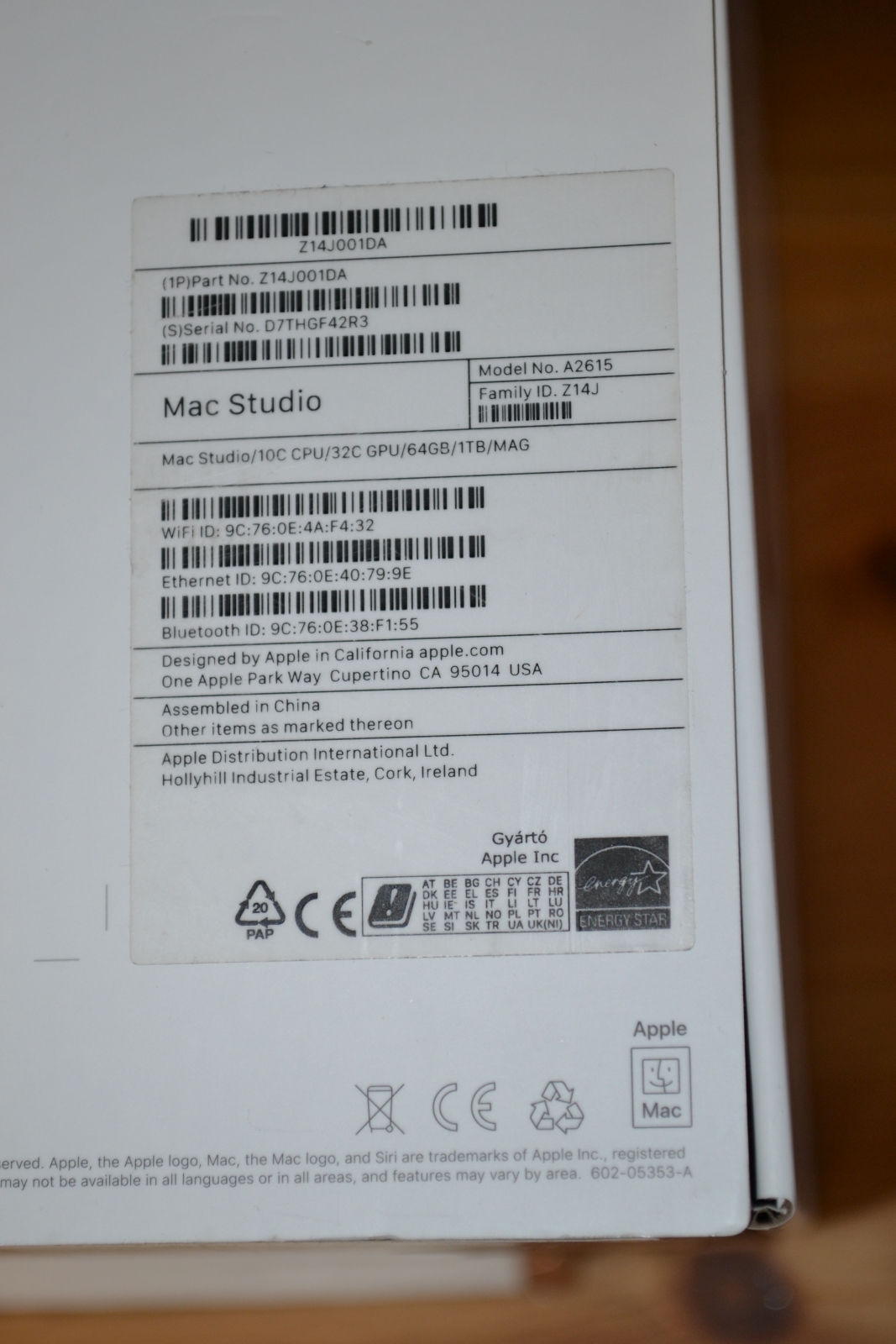 Apple Mac Studio M1 Max 4