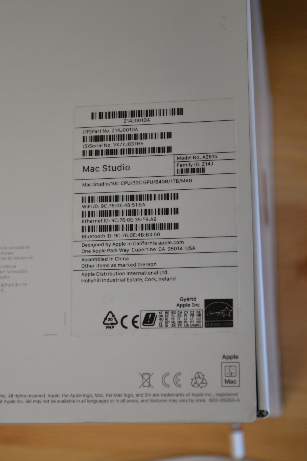 Apple Mac Studio M1 Max 5