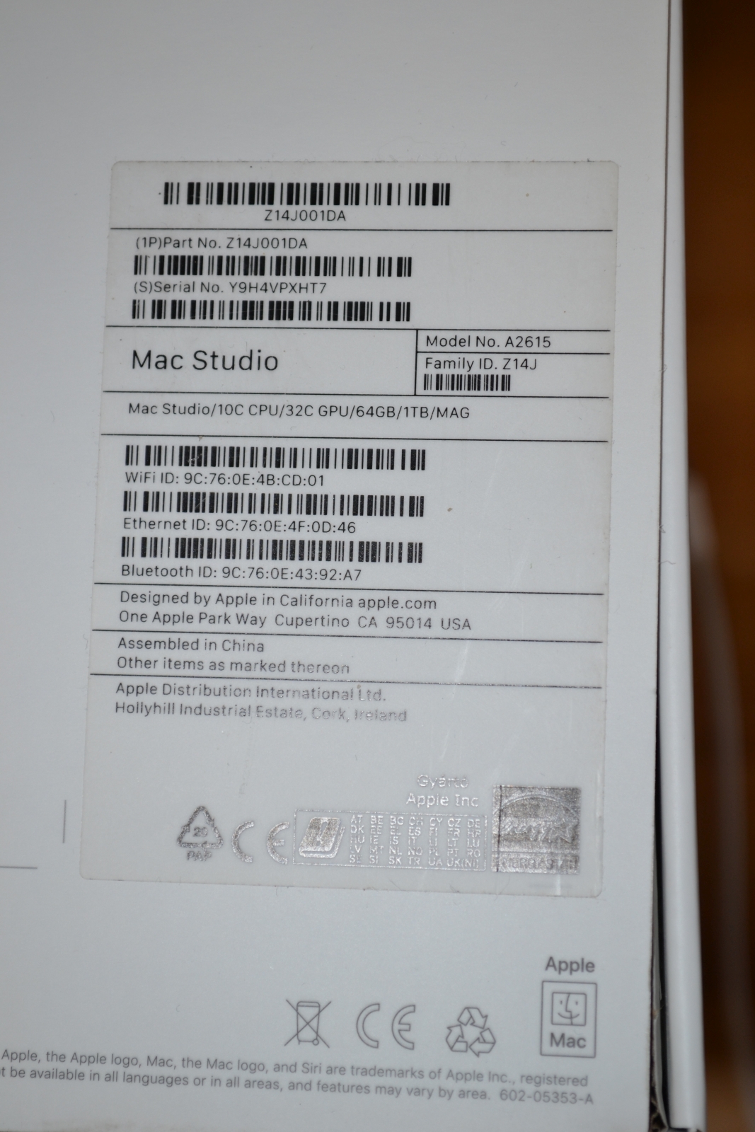 Apple Mac Studio M1 Max 5