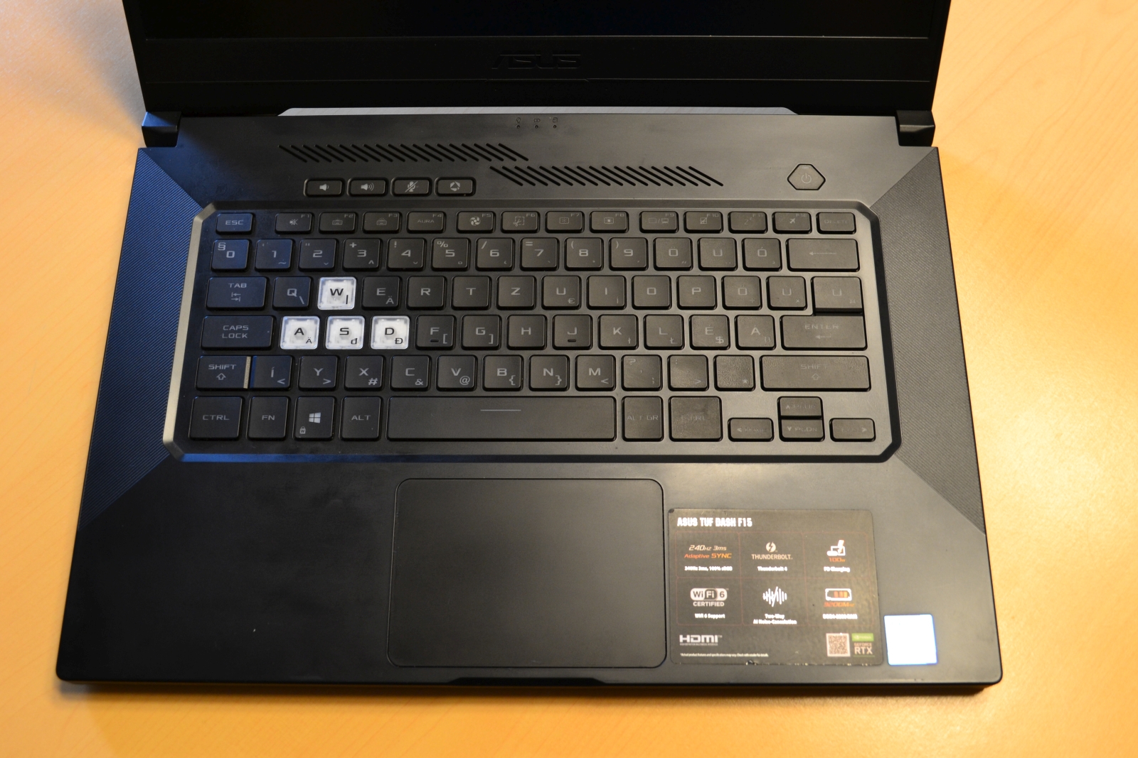 ASUS TUF Dash FX516PR-AZ026 Notebook 3