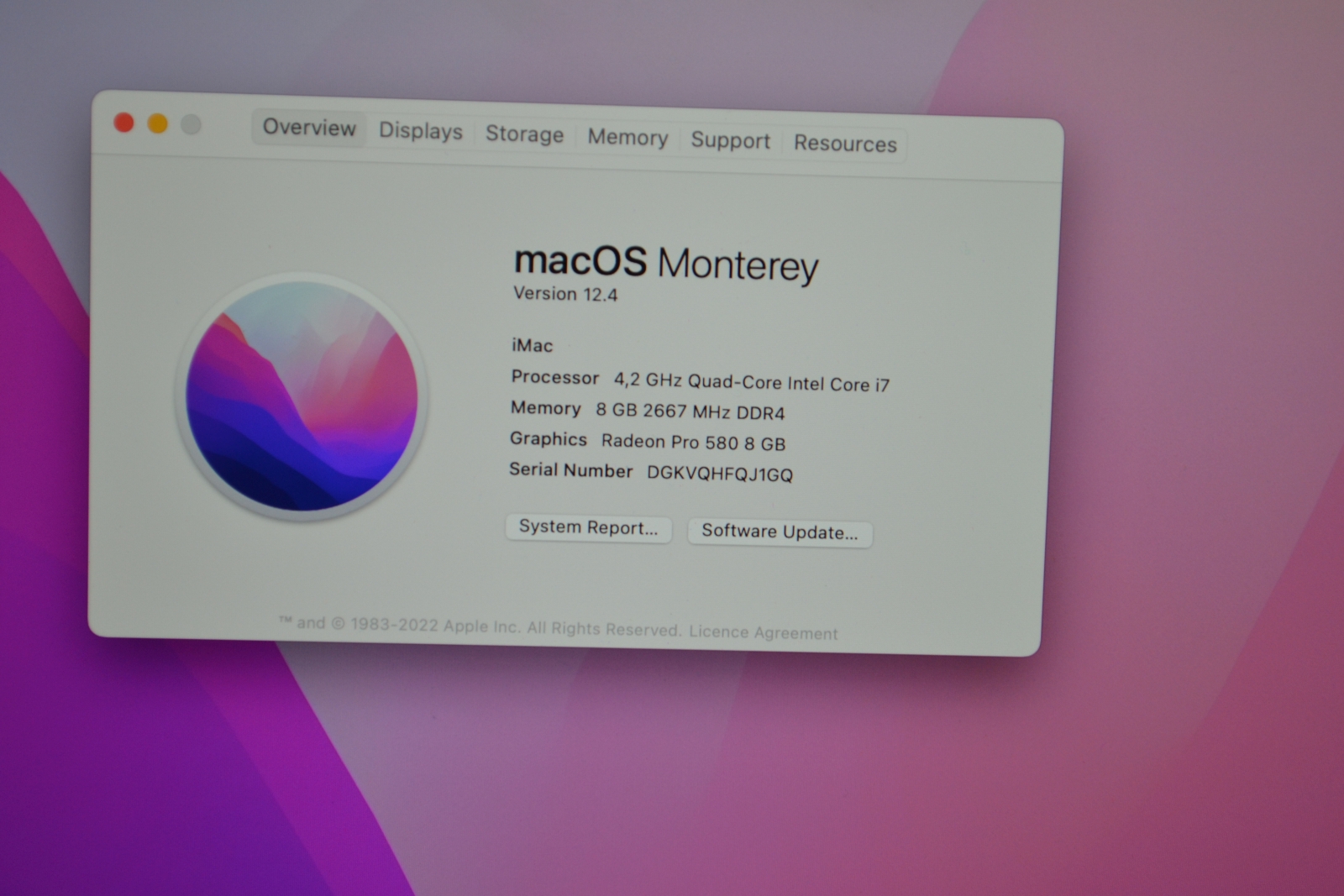 iMac 27" Retina 5K 2017  2