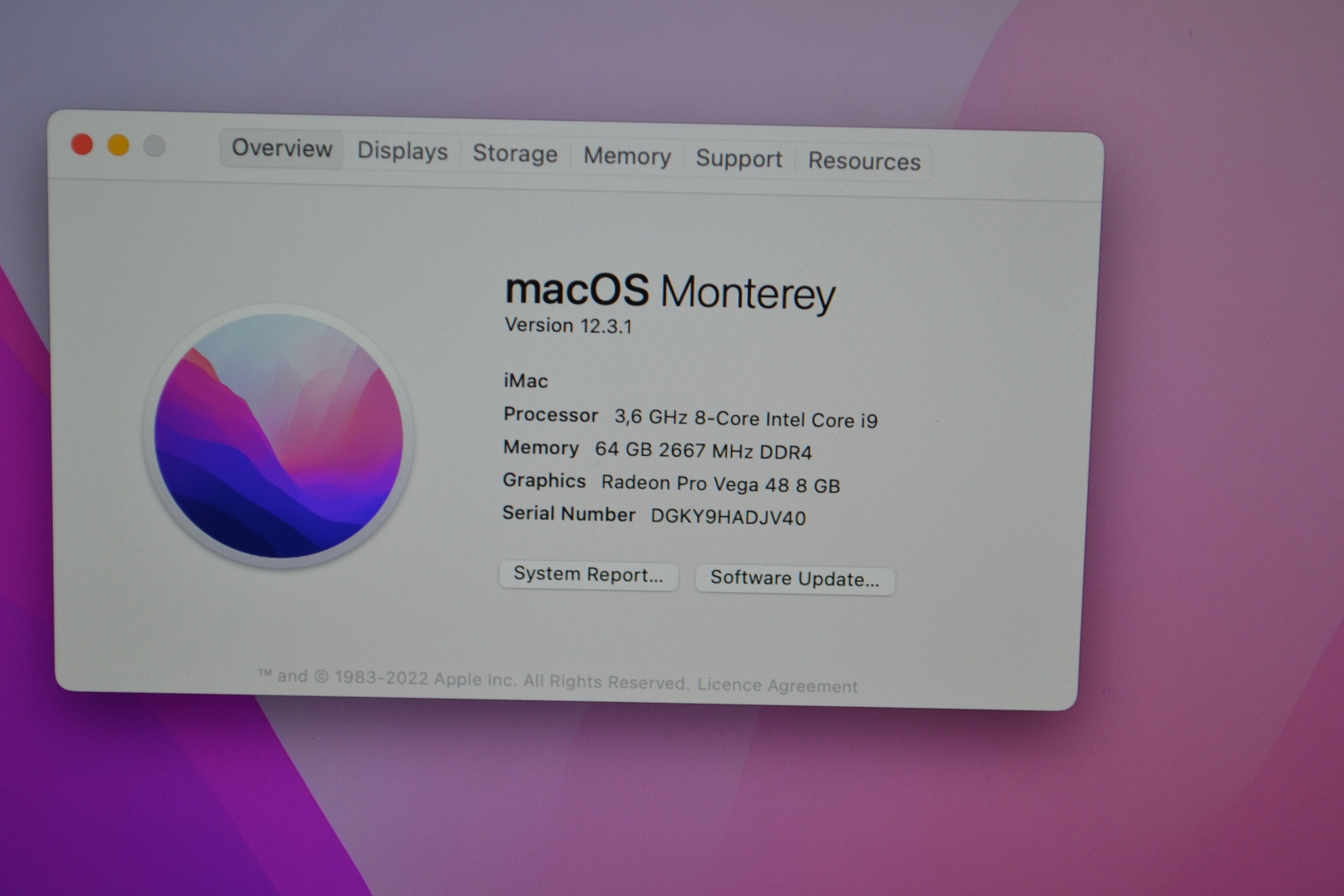 iMac 27" Retina 5K 2019  2