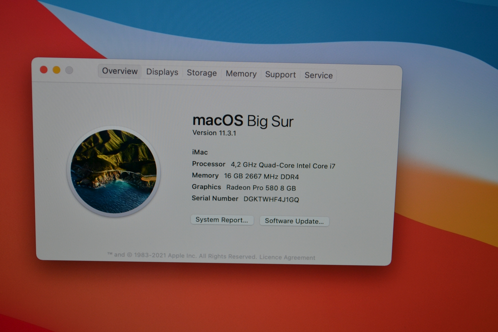 iMac 27" Retina 5K 2017  2