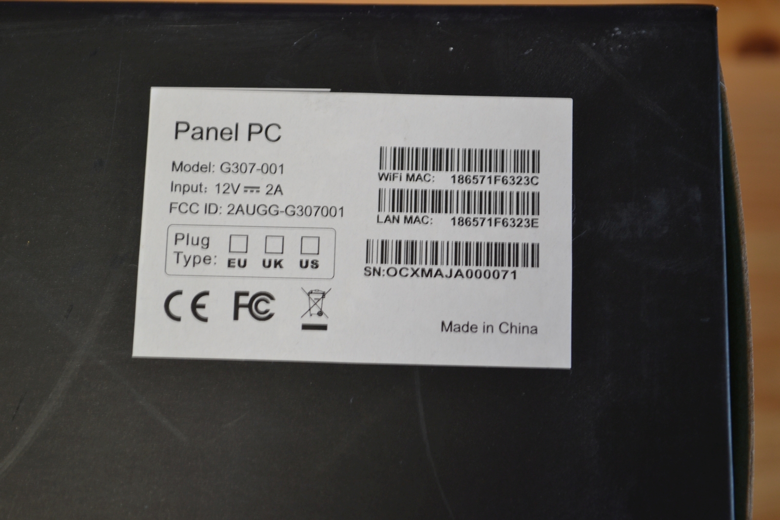 GOGET One teremfoglaltság-jelző panel -  5piece 4