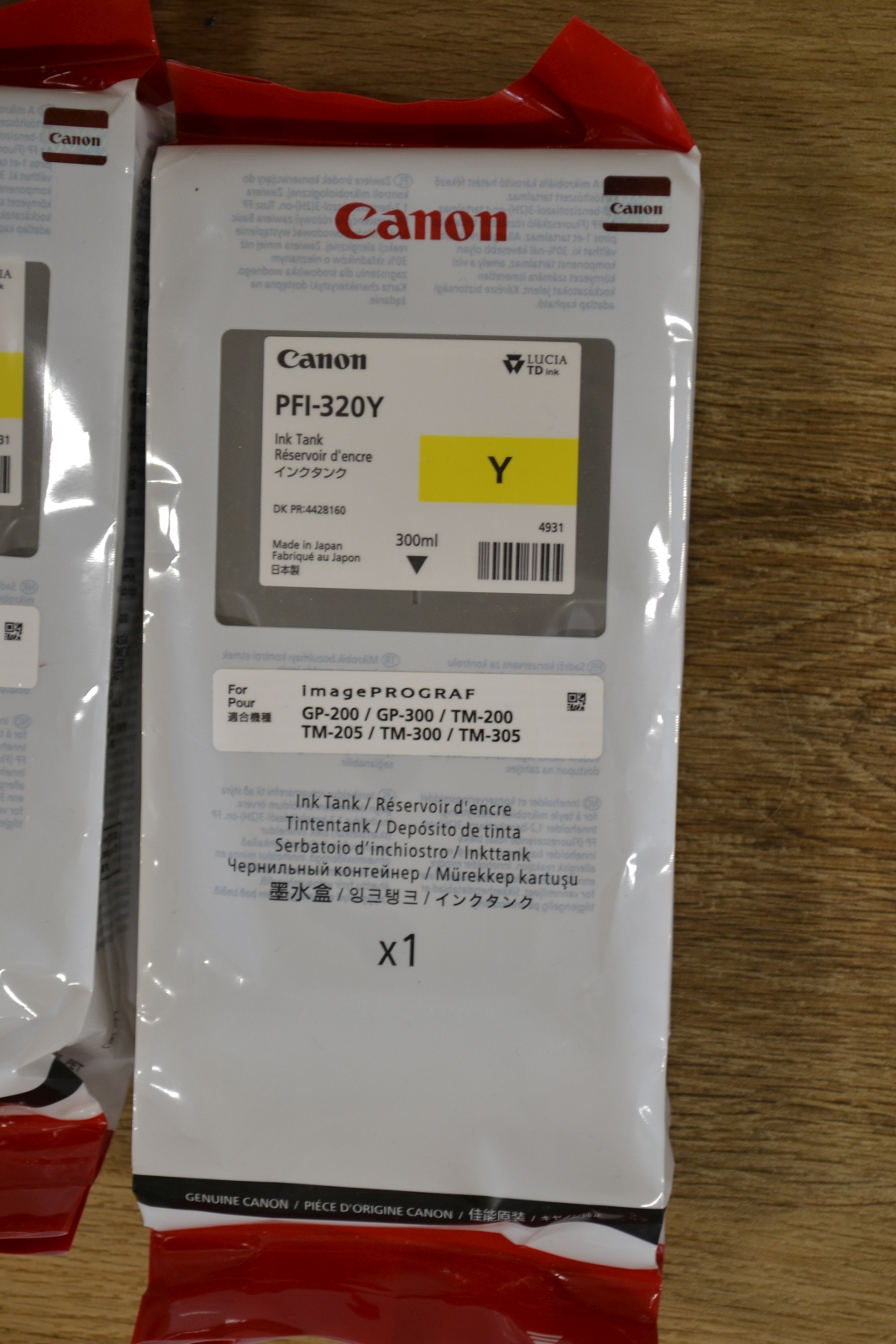 Canon toner PFI-320Y