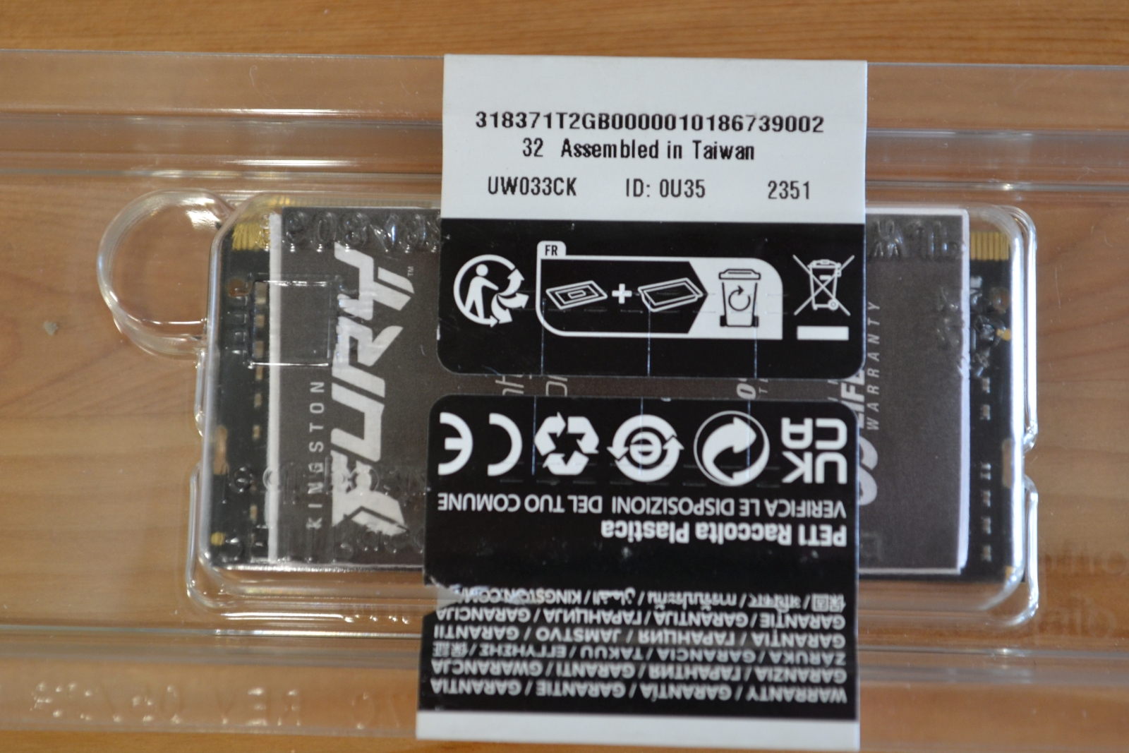 Kingston Fury RAM 32 GB 3