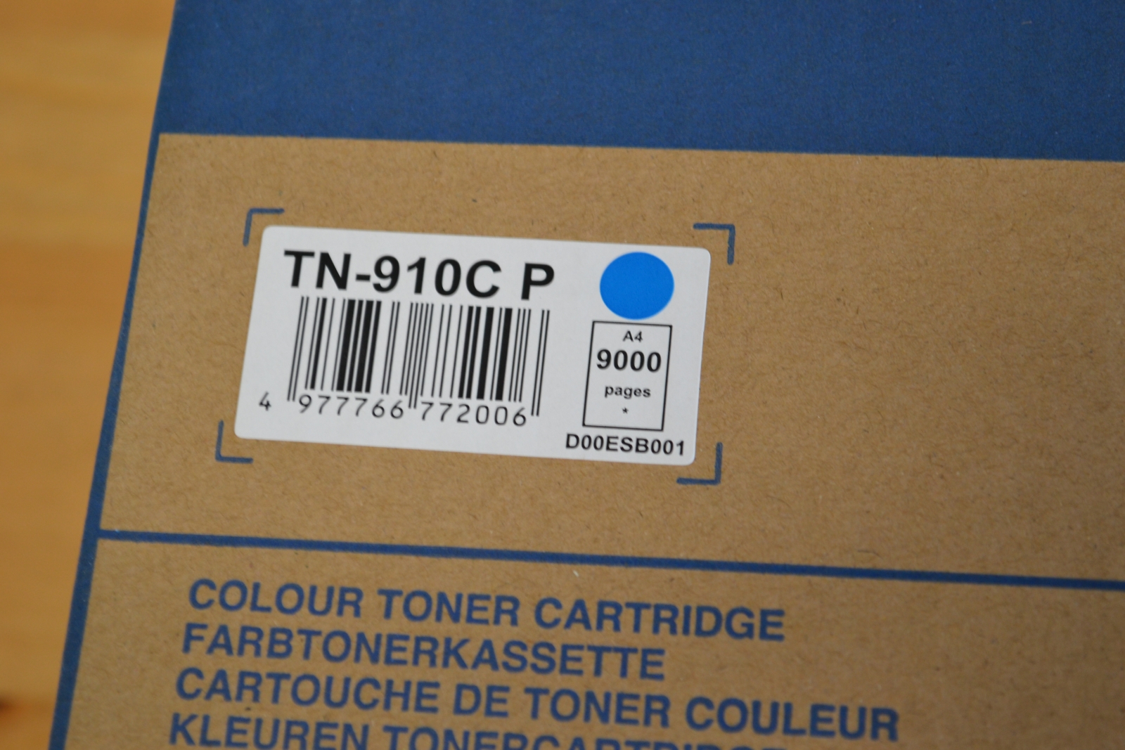 Brother toner kék 2