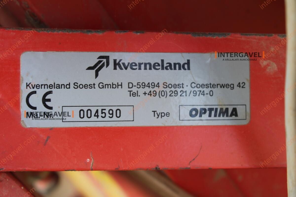 Szemenkénti vetőgép - Kverneland 5