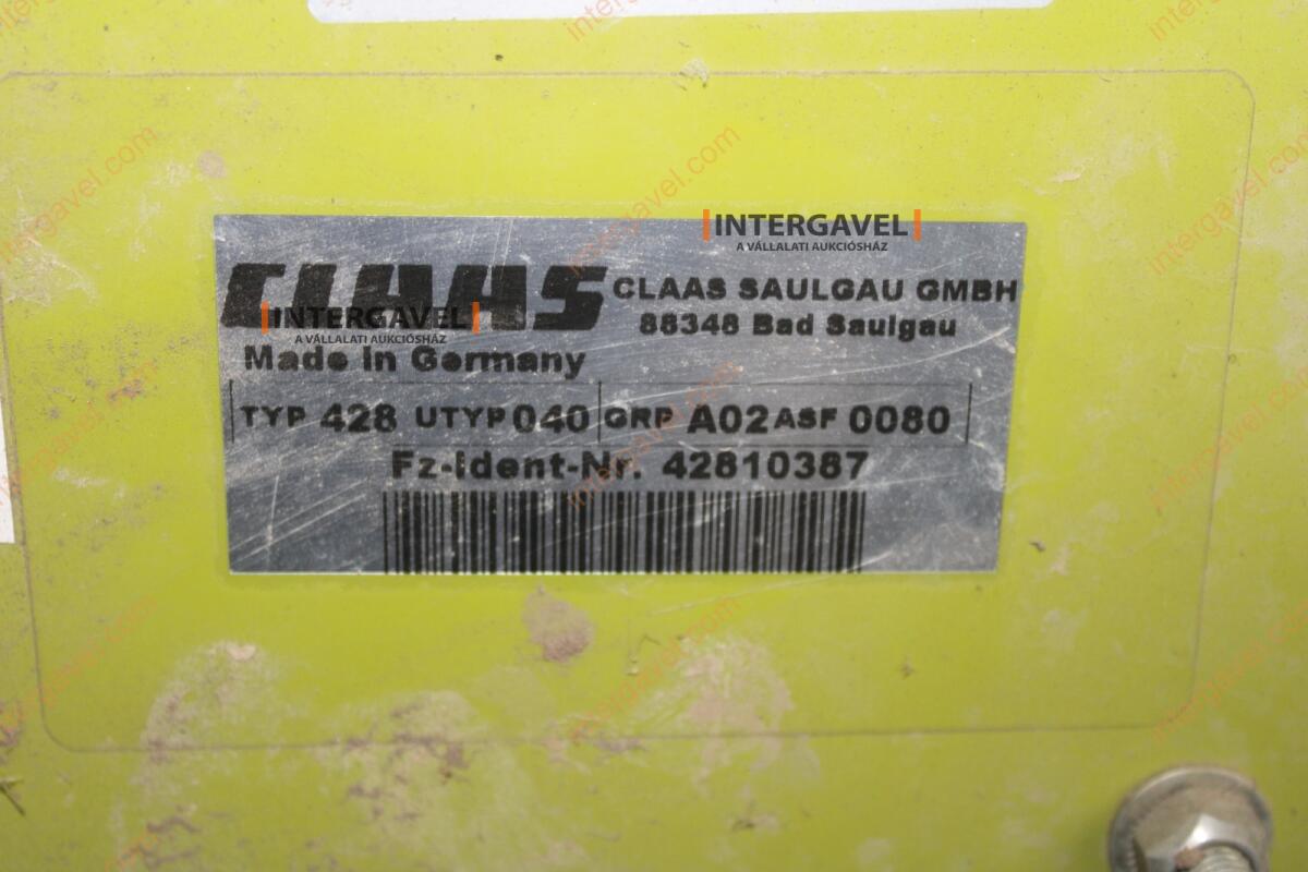 Rendfelszedő - Claas 6