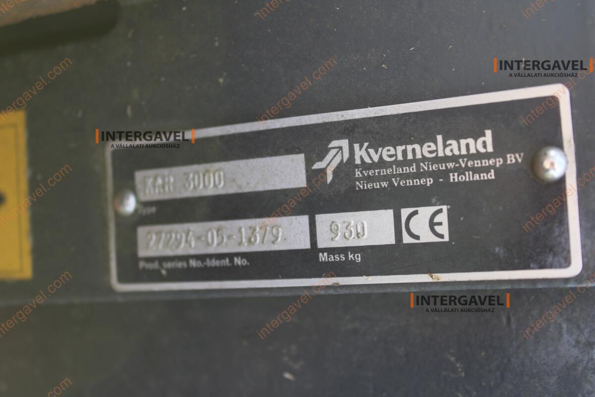 Vontatott tárcsás kasza - Kverneland 3