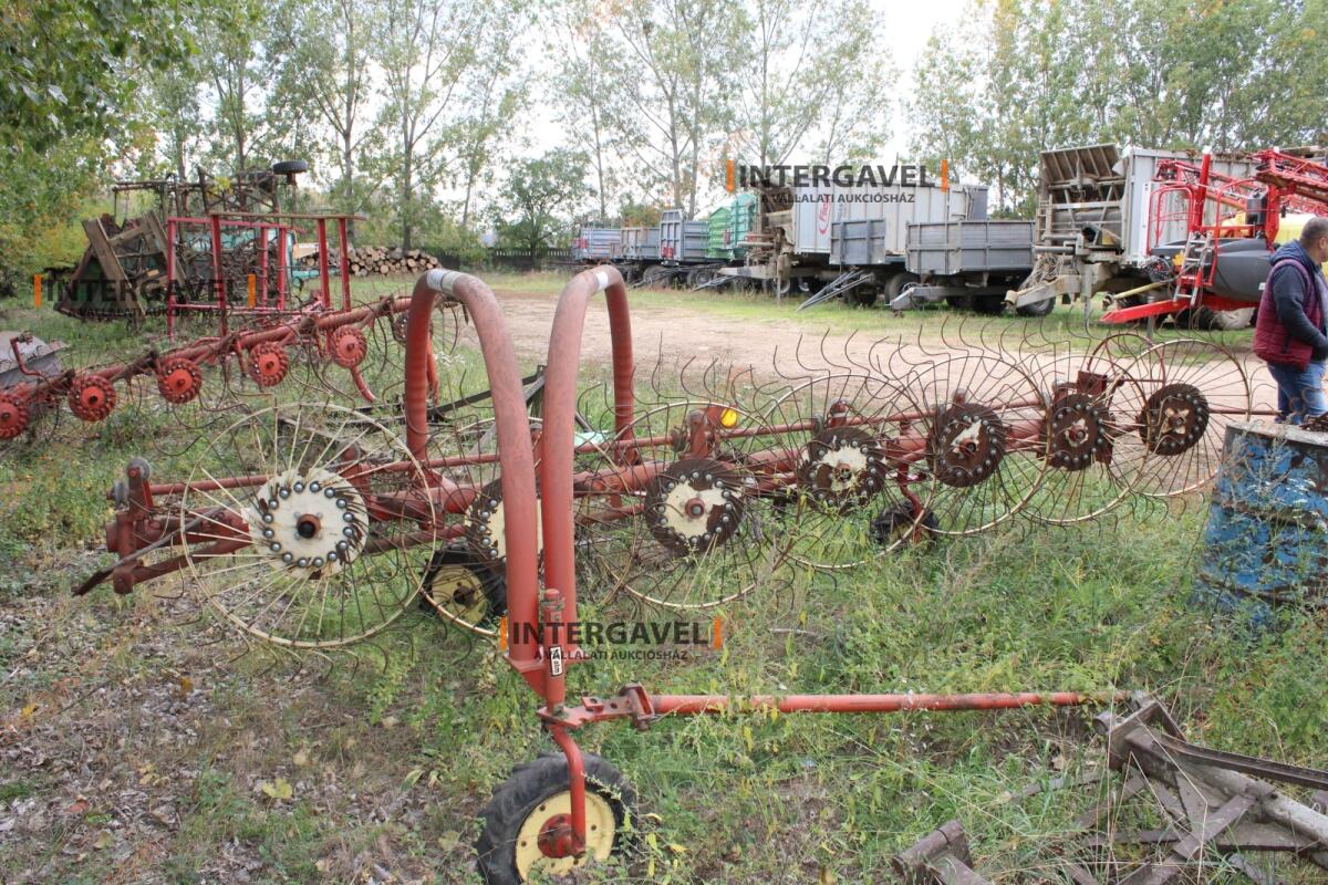 Csillagkerekes vontatott rendsodró 3