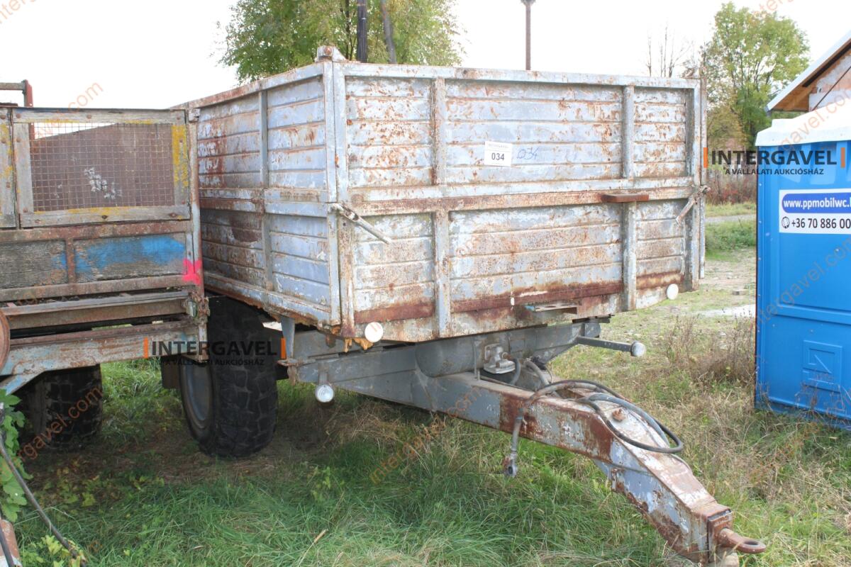 Pótkocsi - Erdőgép