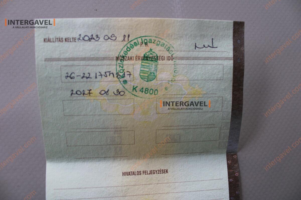 Pótkocsi - Erdőgép 23