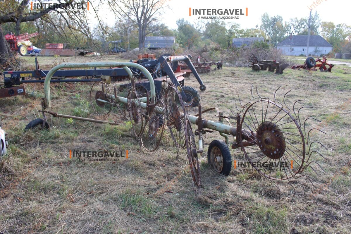 Csillagkerekes vontatott rendsodró 3