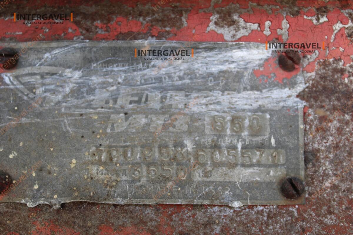 MTZ fülke, váltó, kormánymű 5